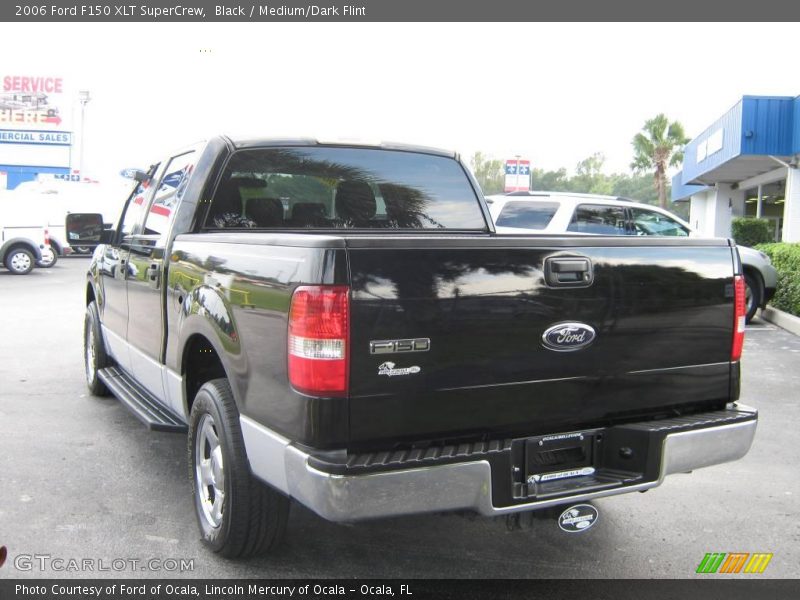 Black / Medium/Dark Flint 2006 Ford F150 XLT SuperCrew