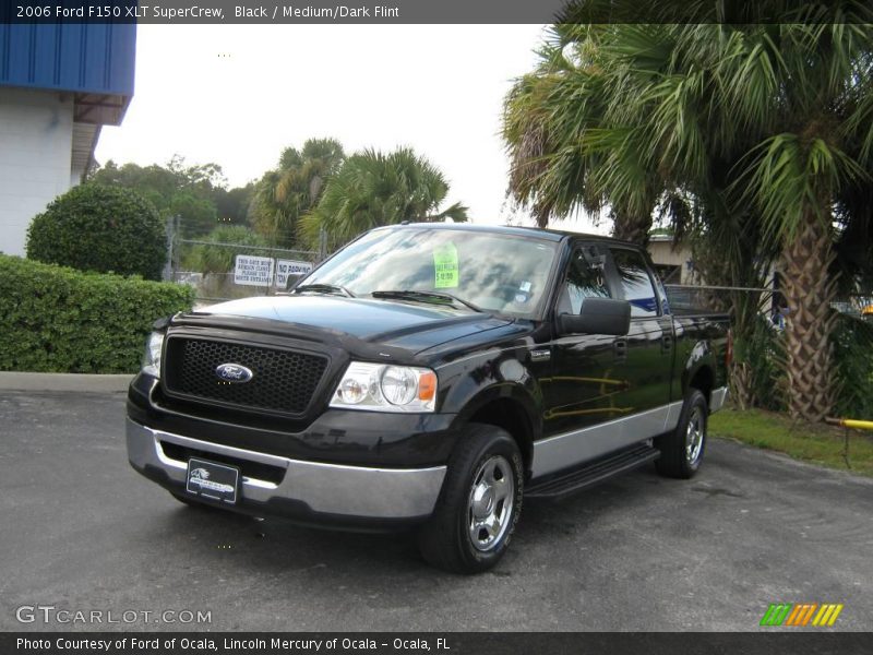 Black / Medium/Dark Flint 2006 Ford F150 XLT SuperCrew