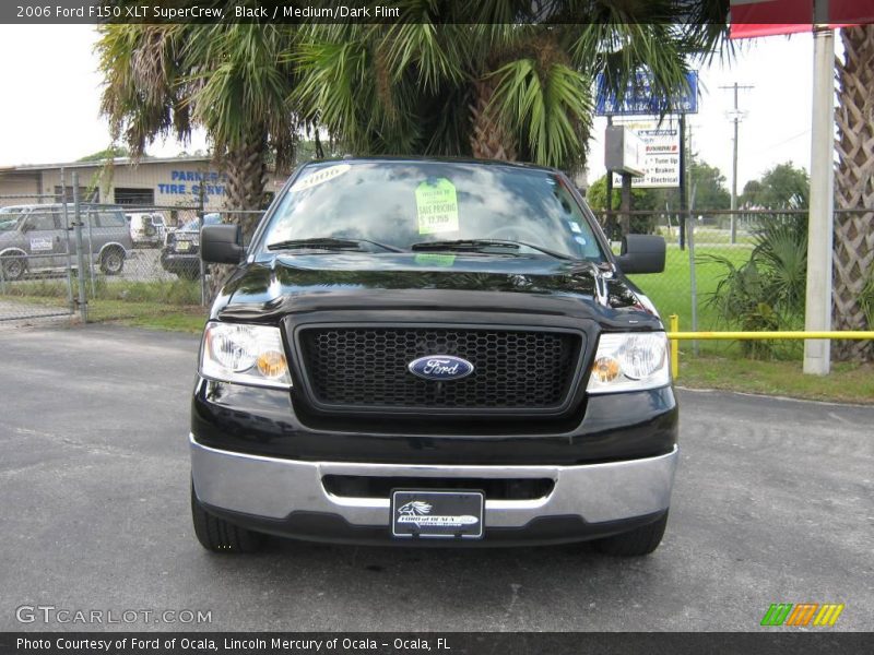 Black / Medium/Dark Flint 2006 Ford F150 XLT SuperCrew