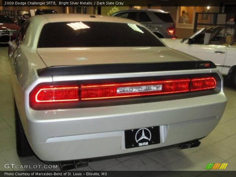 Bright Silver Metallic / Dark Slate Gray 2009 Dodge Challenger SRT8