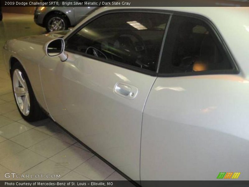 Bright Silver Metallic / Dark Slate Gray 2009 Dodge Challenger SRT8