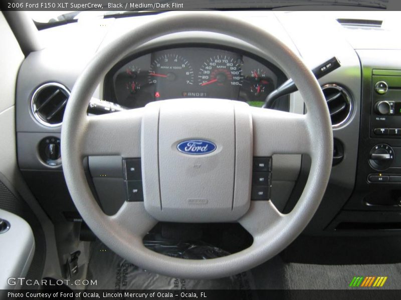 Black / Medium/Dark Flint 2006 Ford F150 XLT SuperCrew