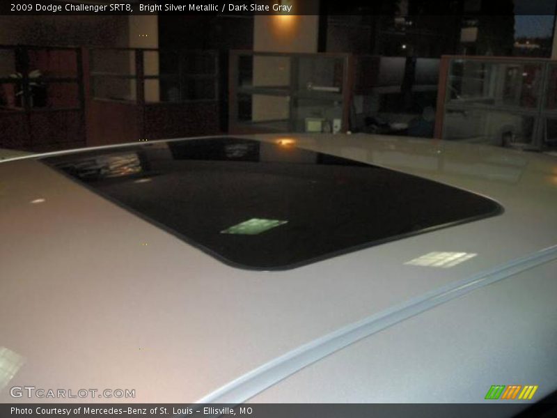 Bright Silver Metallic / Dark Slate Gray 2009 Dodge Challenger SRT8