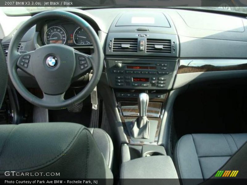 Jet Black / Black 2007 BMW X3 3.0si