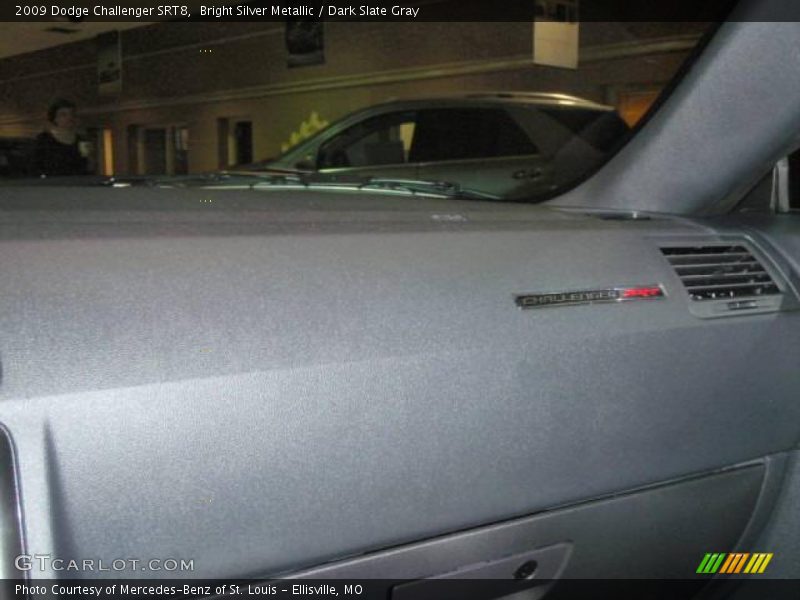 Bright Silver Metallic / Dark Slate Gray 2009 Dodge Challenger SRT8