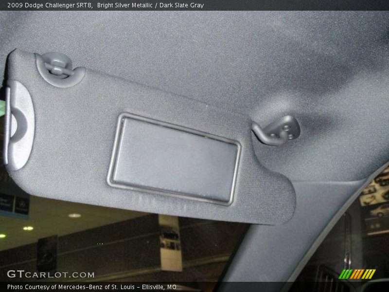 Bright Silver Metallic / Dark Slate Gray 2009 Dodge Challenger SRT8