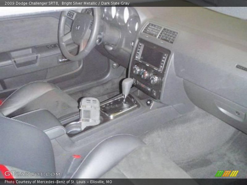 Bright Silver Metallic / Dark Slate Gray 2009 Dodge Challenger SRT8