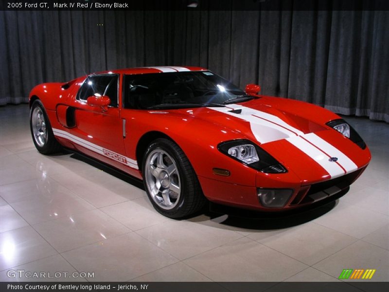 Mark IV Red / Ebony Black 2005 Ford GT