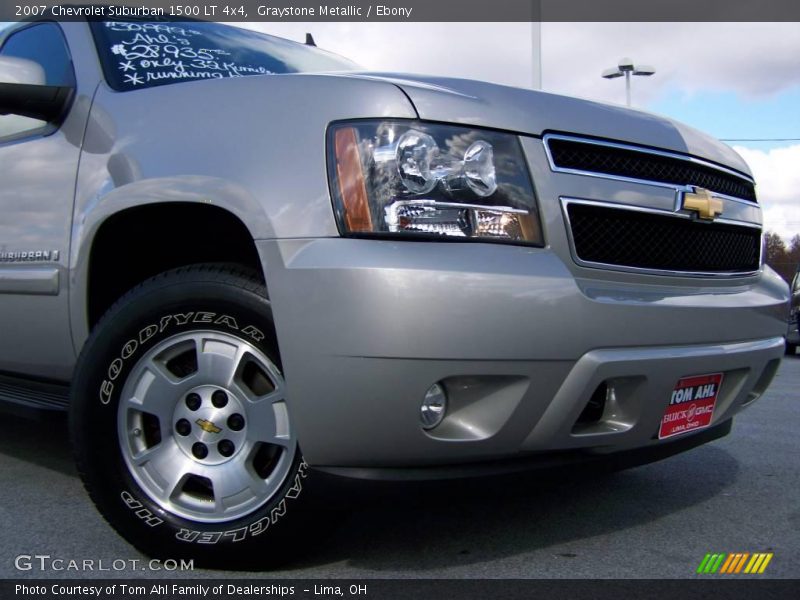 Graystone Metallic / Ebony 2007 Chevrolet Suburban 1500 LT 4x4