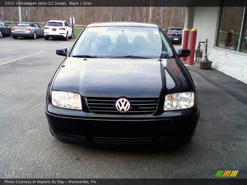 Black / Grey 2003 Volkswagen Jetta GLS Sedan