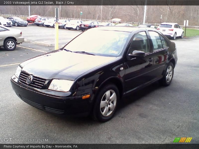 Black / Grey 2003 Volkswagen Jetta GLS Sedan
