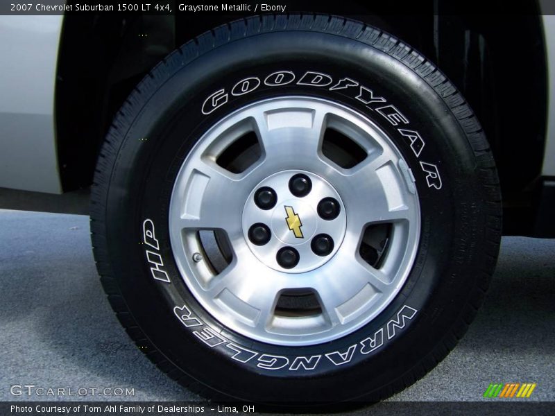 Graystone Metallic / Ebony 2007 Chevrolet Suburban 1500 LT 4x4