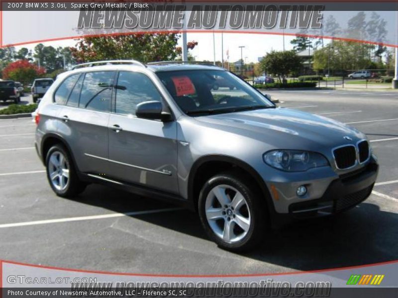 Space Grey Metallic / Black 2007 BMW X5 3.0si