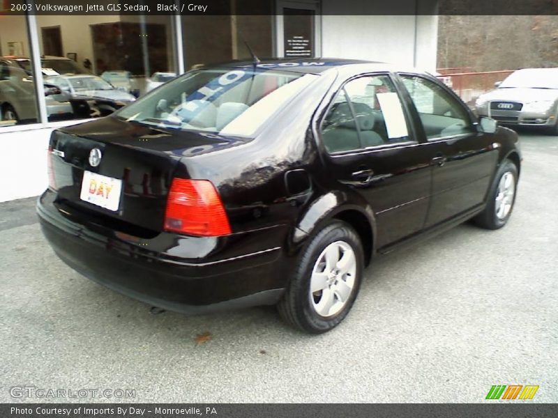 Black / Grey 2003 Volkswagen Jetta GLS Sedan