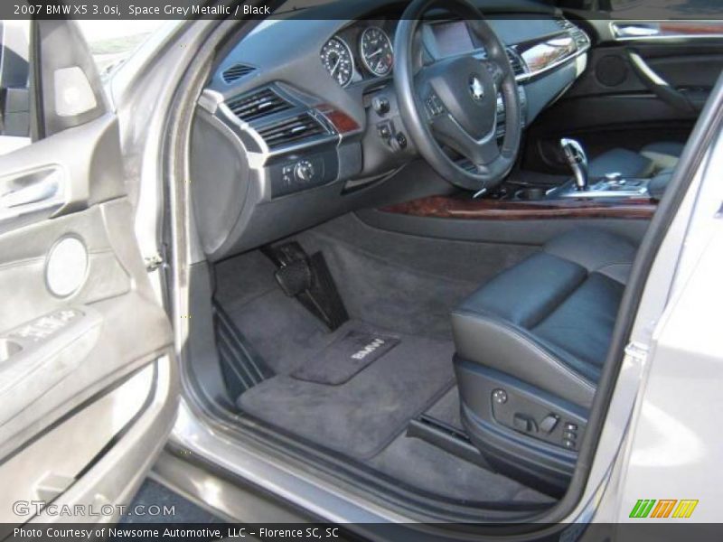 Space Grey Metallic / Black 2007 BMW X5 3.0si