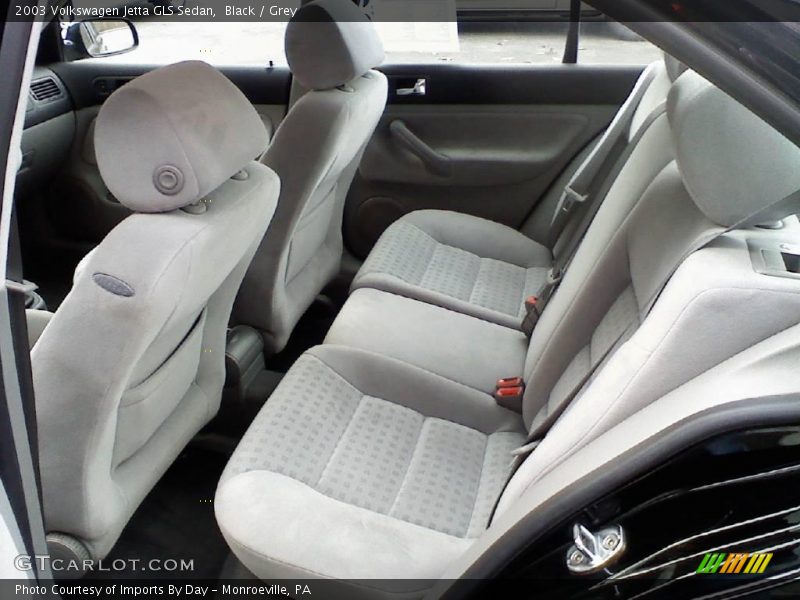 Black / Grey 2003 Volkswagen Jetta GLS Sedan