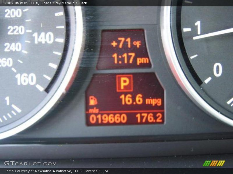 Space Grey Metallic / Black 2007 BMW X5 3.0si