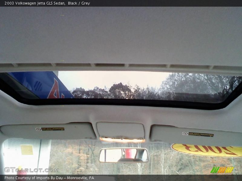 Black / Grey 2003 Volkswagen Jetta GLS Sedan