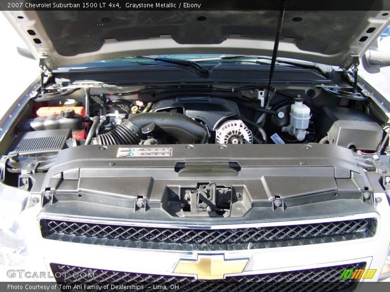 Graystone Metallic / Ebony 2007 Chevrolet Suburban 1500 LT 4x4