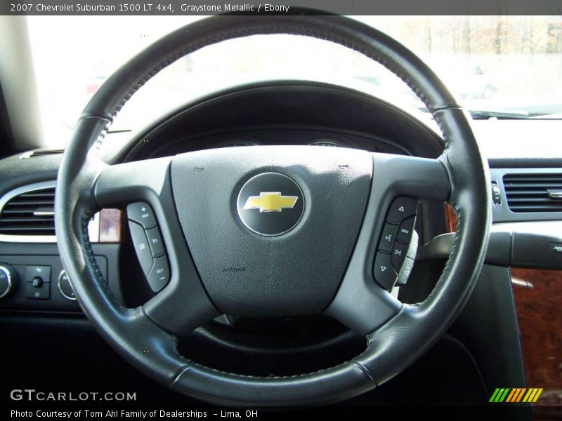 Graystone Metallic / Ebony 2007 Chevrolet Suburban 1500 LT 4x4