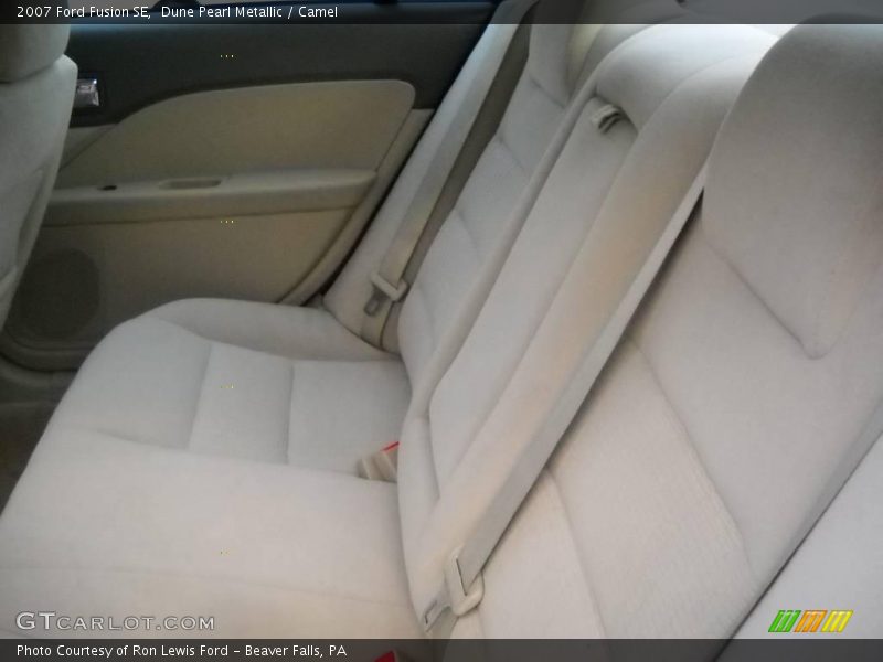 Dune Pearl Metallic / Camel 2007 Ford Fusion SE