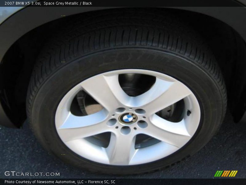 Space Grey Metallic / Black 2007 BMW X5 3.0si