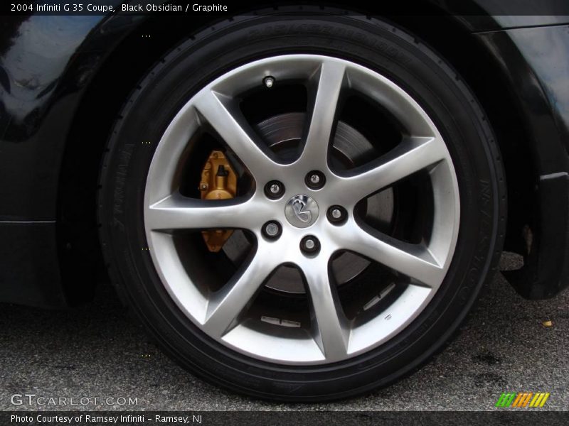 Black Obsidian / Graphite 2004 Infiniti G 35 Coupe