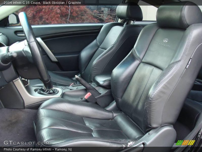 Black Obsidian / Graphite 2004 Infiniti G 35 Coupe