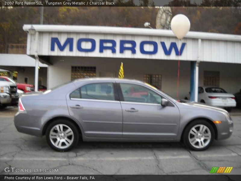Tungsten Grey Metallic / Charcoal Black 2007 Ford Fusion SEL