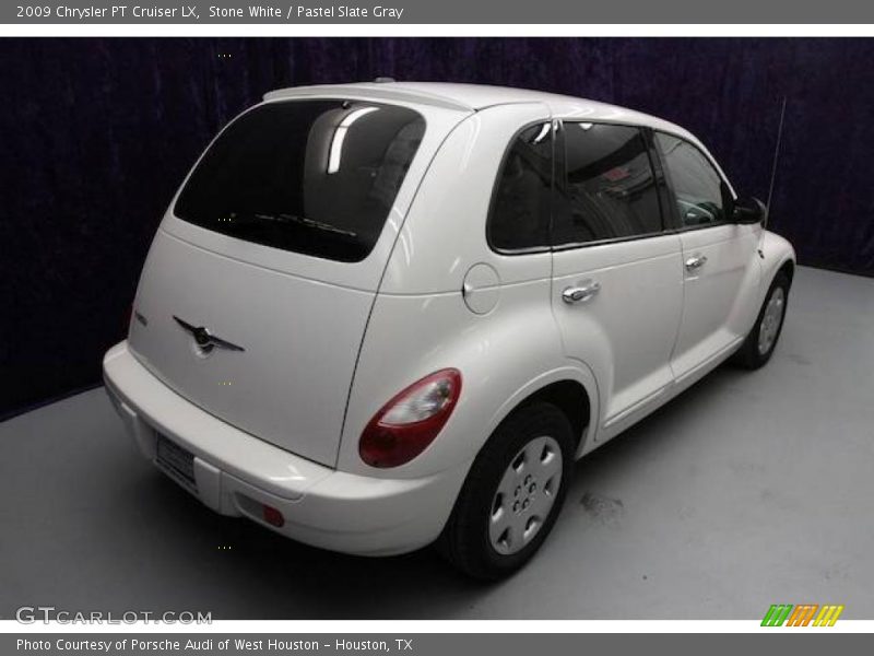 Stone White / Pastel Slate Gray 2009 Chrysler PT Cruiser LX