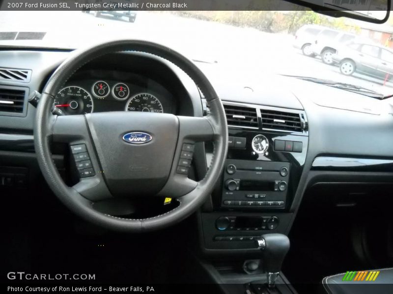 Tungsten Grey Metallic / Charcoal Black 2007 Ford Fusion SEL