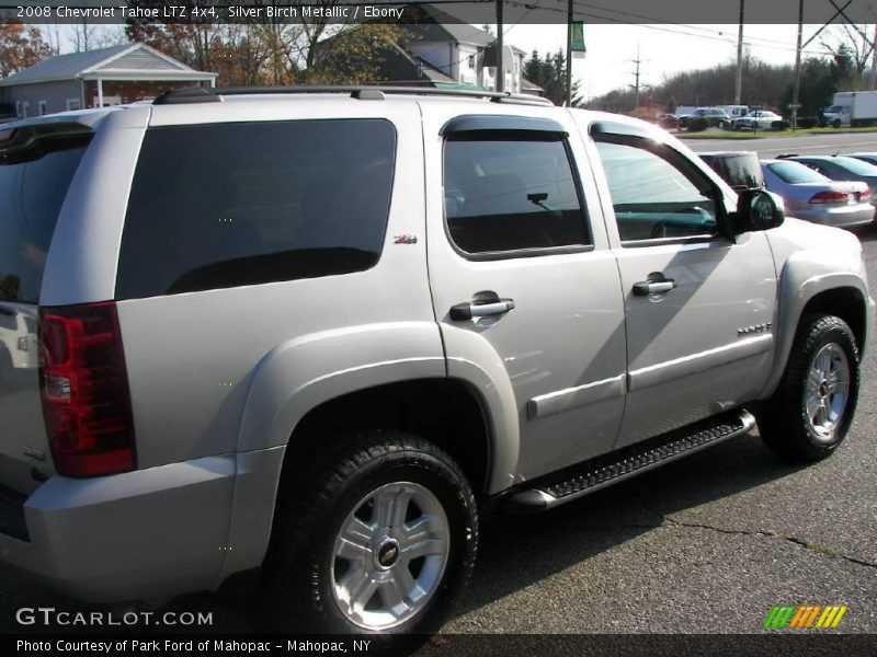 Silver Birch Metallic / Ebony 2008 Chevrolet Tahoe LTZ 4x4