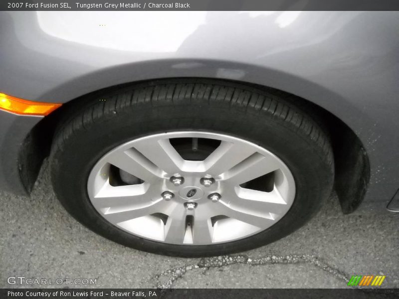 Tungsten Grey Metallic / Charcoal Black 2007 Ford Fusion SEL