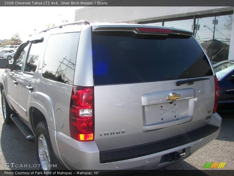 Silver Birch Metallic / Ebony 2008 Chevrolet Tahoe LTZ 4x4