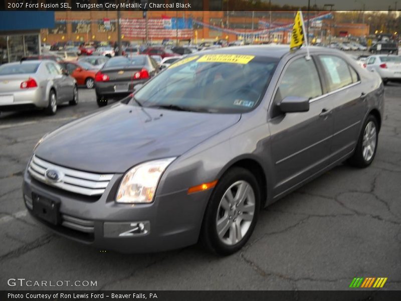 Tungsten Grey Metallic / Charcoal Black 2007 Ford Fusion SEL