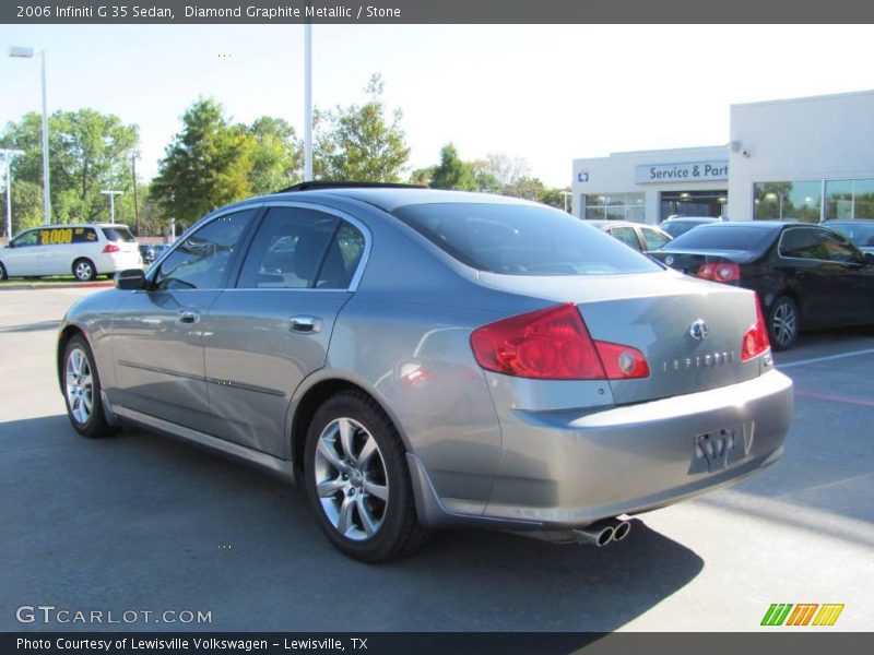 Diamond Graphite Metallic / Stone 2006 Infiniti G 35 Sedan