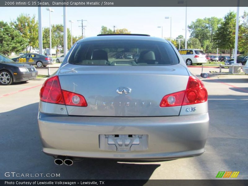 Diamond Graphite Metallic / Stone 2006 Infiniti G 35 Sedan