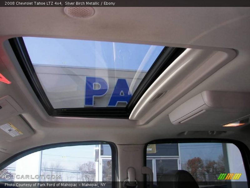 Silver Birch Metallic / Ebony 2008 Chevrolet Tahoe LTZ 4x4