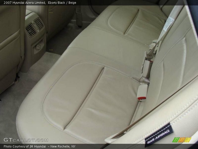 Ebony Black / Beige 2007 Hyundai Azera Limited