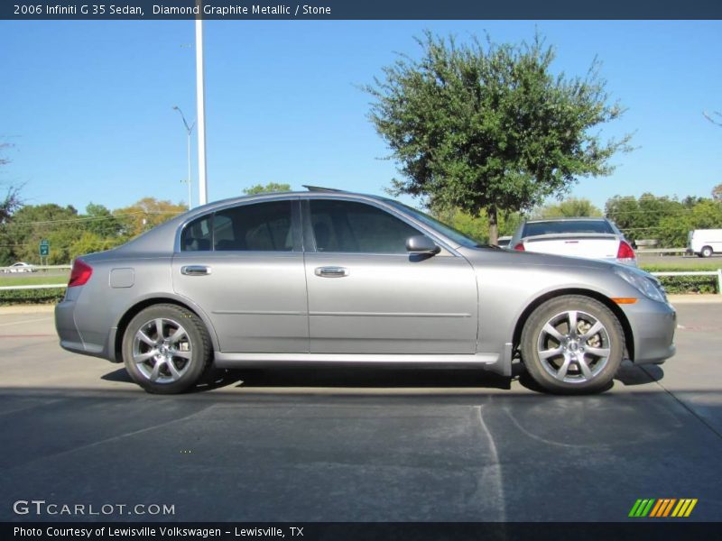 Diamond Graphite Metallic / Stone 2006 Infiniti G 35 Sedan