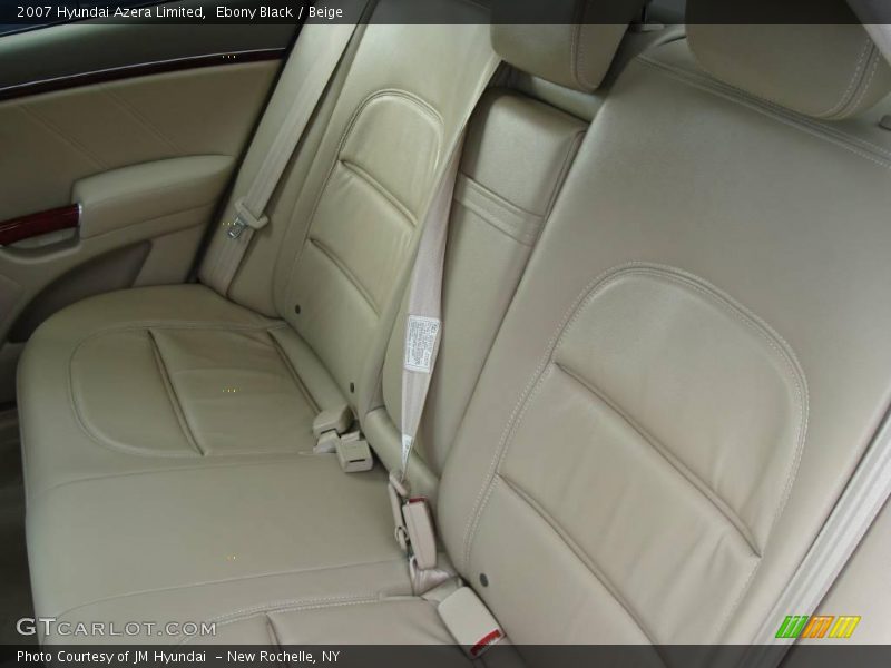 Ebony Black / Beige 2007 Hyundai Azera Limited
