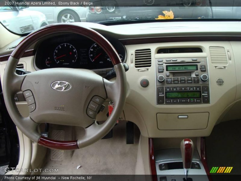 Ebony Black / Beige 2007 Hyundai Azera Limited