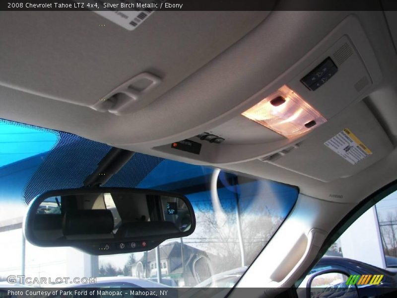 Silver Birch Metallic / Ebony 2008 Chevrolet Tahoe LTZ 4x4
