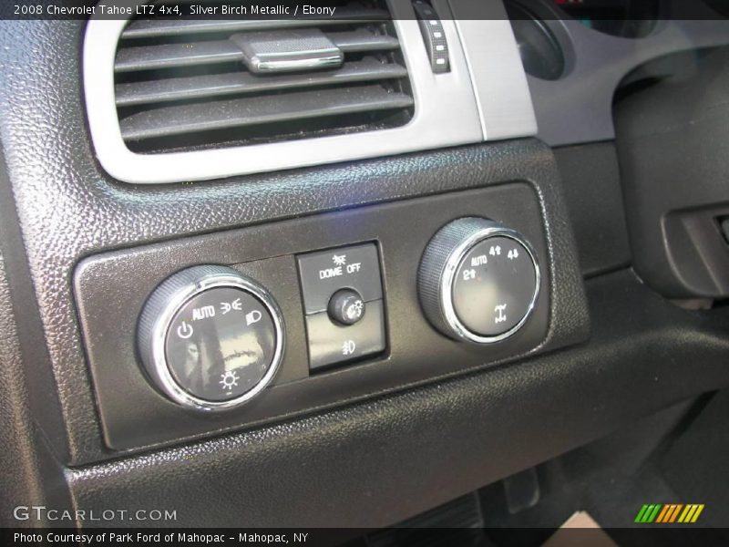 Silver Birch Metallic / Ebony 2008 Chevrolet Tahoe LTZ 4x4