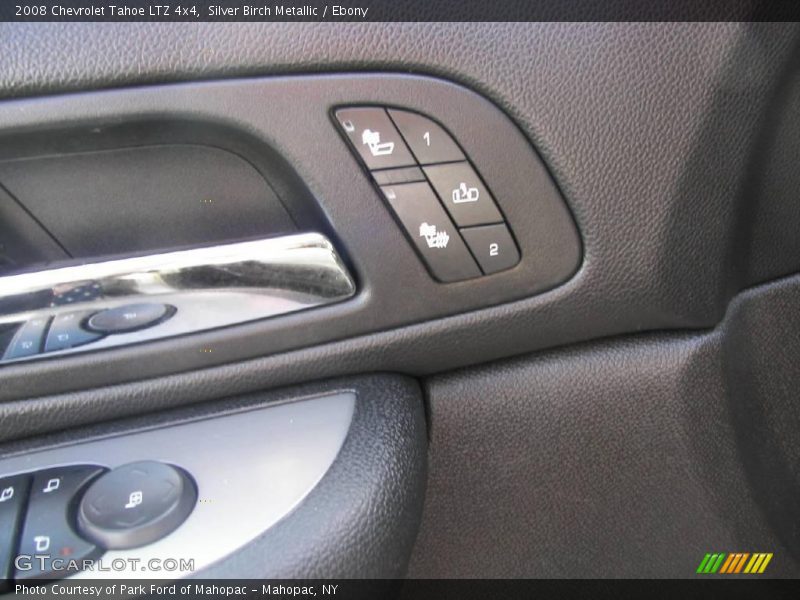 Silver Birch Metallic / Ebony 2008 Chevrolet Tahoe LTZ 4x4