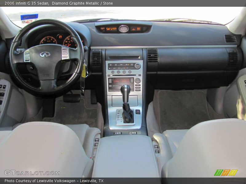 Diamond Graphite Metallic / Stone 2006 Infiniti G 35 Sedan