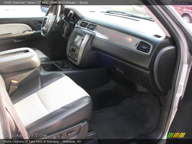 Silver Birch Metallic / Ebony 2008 Chevrolet Tahoe LTZ 4x4