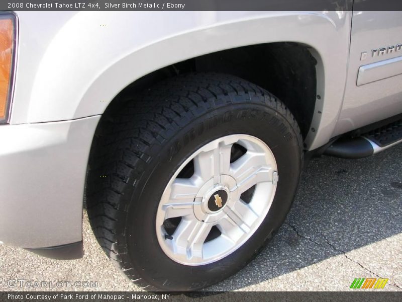 Silver Birch Metallic / Ebony 2008 Chevrolet Tahoe LTZ 4x4