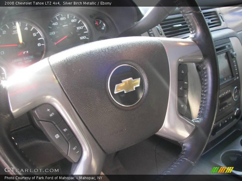 Silver Birch Metallic / Ebony 2008 Chevrolet Tahoe LTZ 4x4
