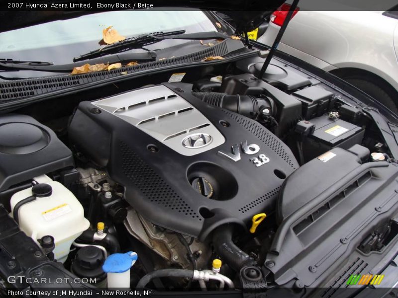 Ebony Black / Beige 2007 Hyundai Azera Limited